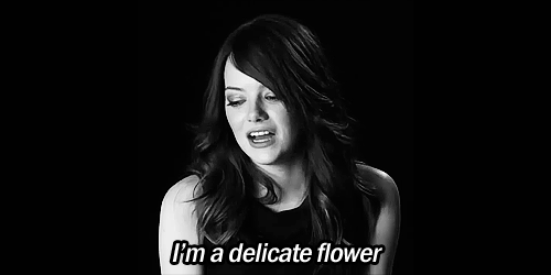 Emma Stone Quote About S Flower Delicate Cq
