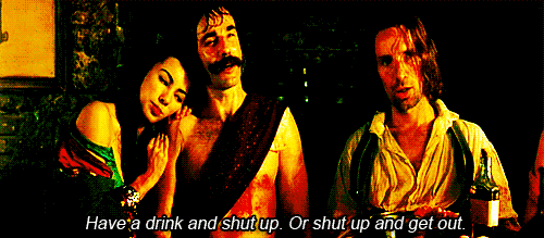 Gangs Of New York 02 Quote About Shut Up Gifs Drink Cq